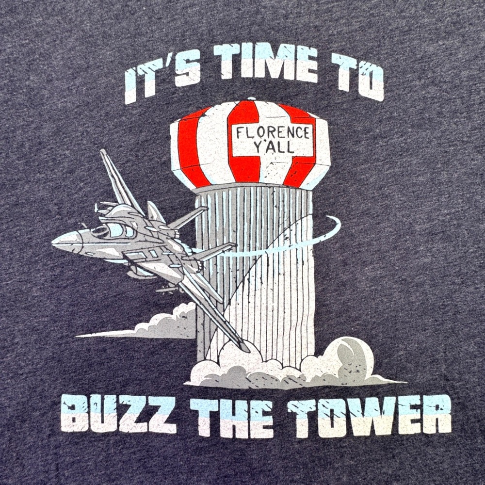 Florence Kentucky Shirt Men's Medium Shop Local Kentucky Time To Buzz The‎ Tower